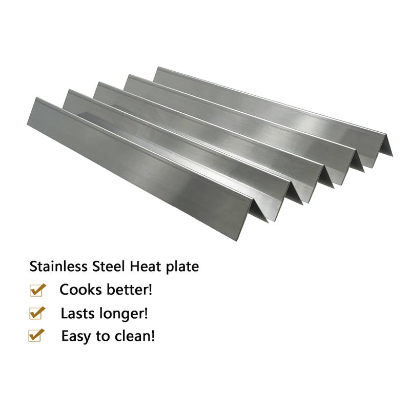 Direct Store Parts Kit DG230 for Weber Genesis Silver B/C, Spirit 300/700, Weber 900, Genesis Platinum C B Genesis Gold B C, for Weber Flavorizer Bars 7537 7536 & Burner Tube 7508 3611 - Image 5